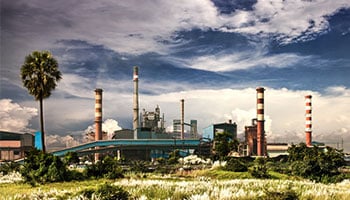 Structural steel channel manufacturer West Bengal - Shyam Sel & Power Ltd Jamuria-Plant