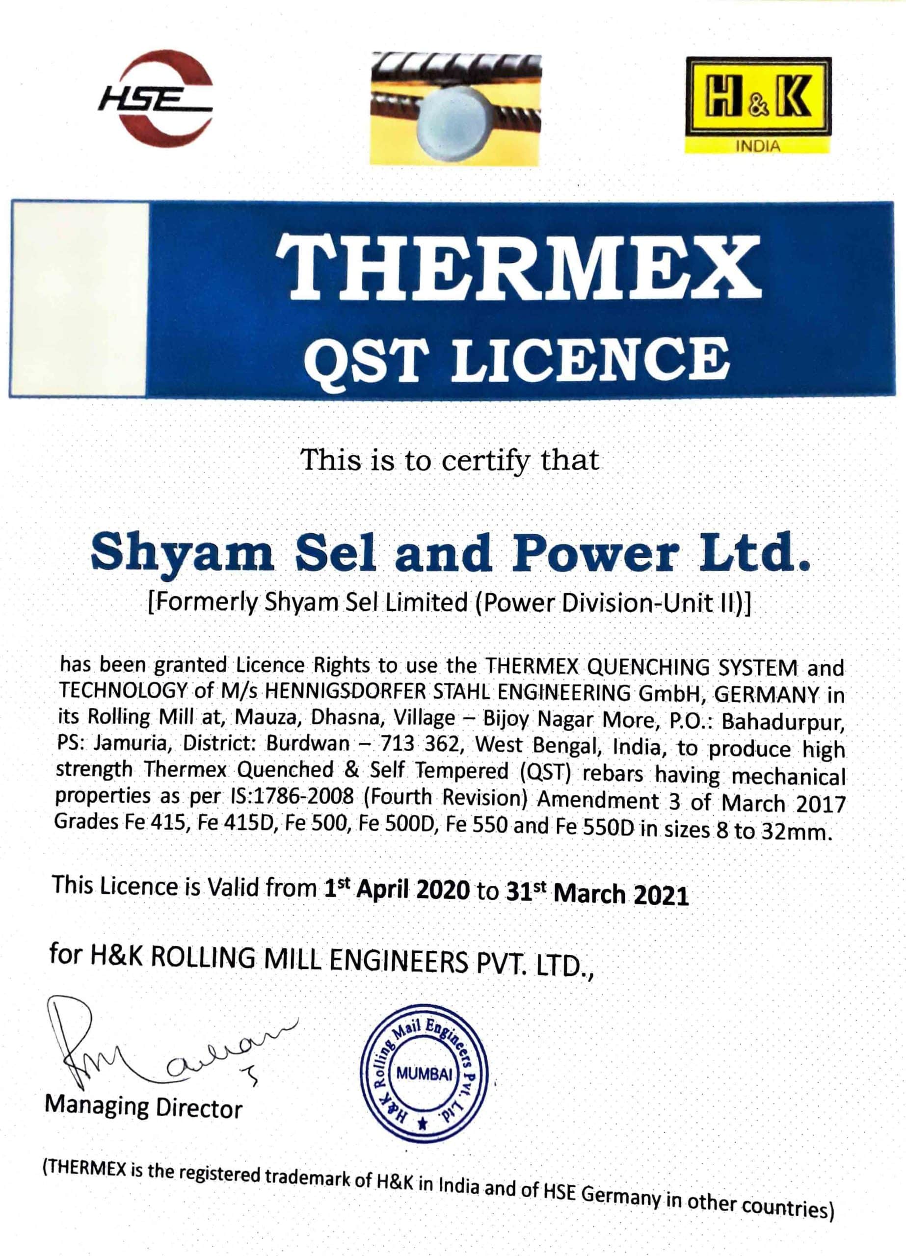TMT Bar Manufacturer In India - Shyam Steel TMT Bars