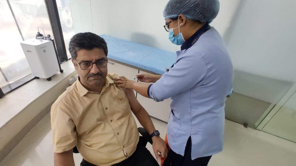 Shyam Metalics Organises a Covid-19 Vaccination drive for it’s employees Covid-19 Vaccination drive for it's shyam employees